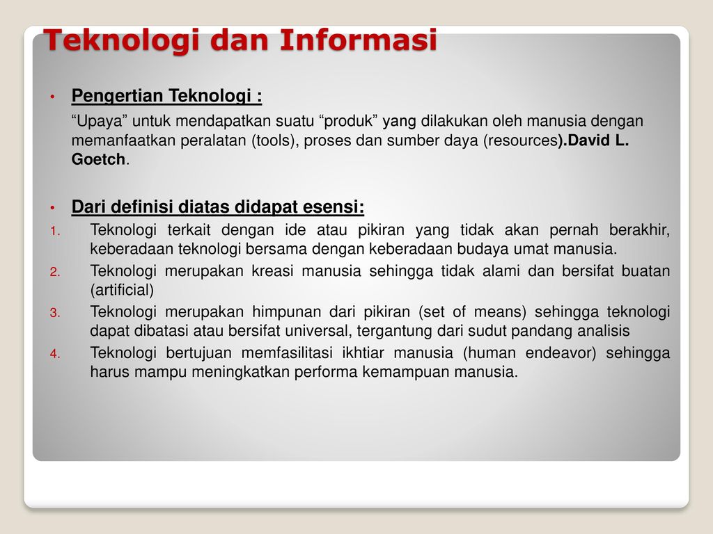 Pengantar Teknologi Informasi Semester Genap Th Akademik 2012 Ppt